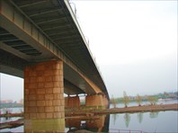 Мост в Красноярске-город Красноярск